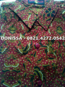 Grosir Hem Pendek Batik cemani 